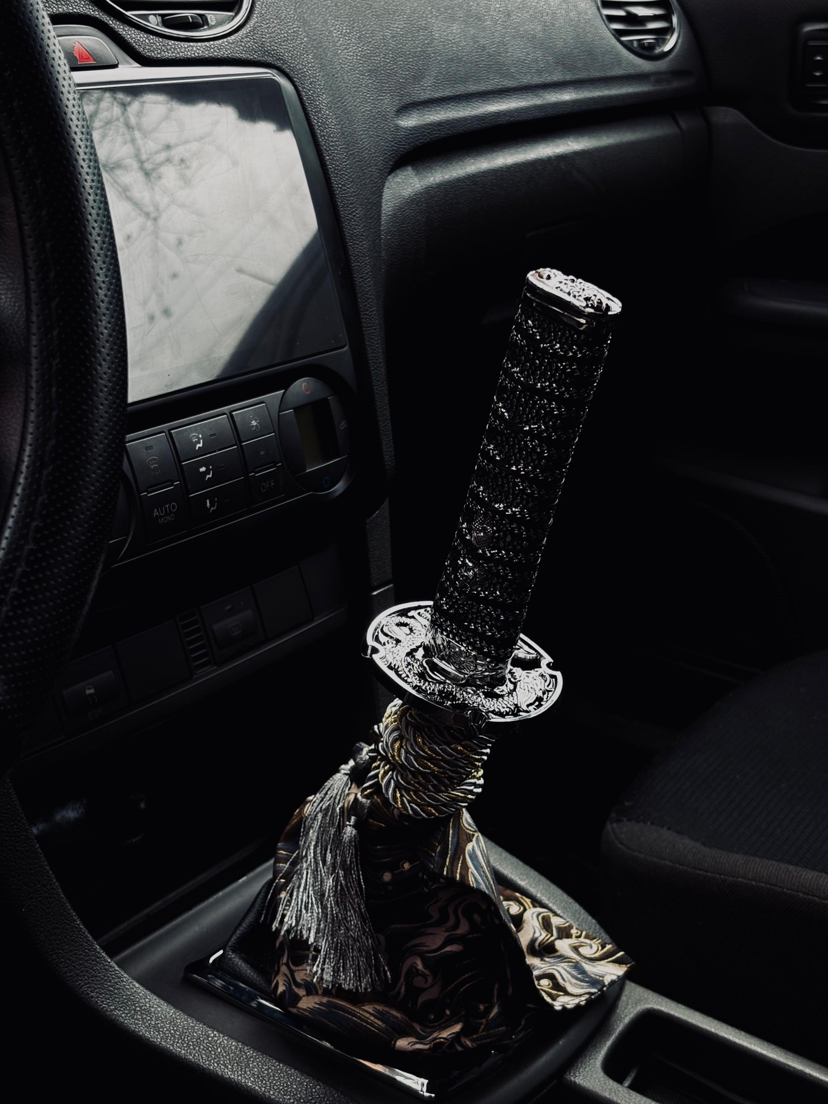KatanaShifter installed in car