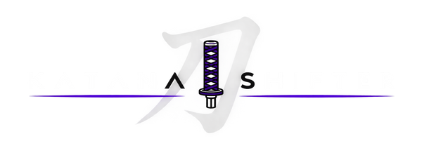 Katana Shifter logo (white text)